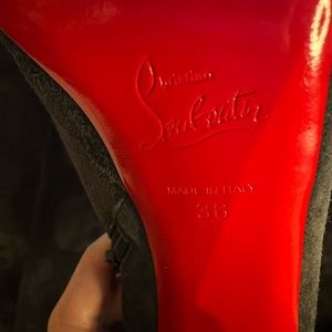 Christian Louboutin stiletto ankle boots